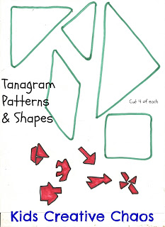 tangram traceable template