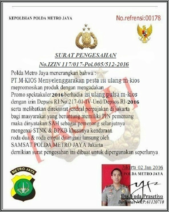 SURAT PENGESAHAN