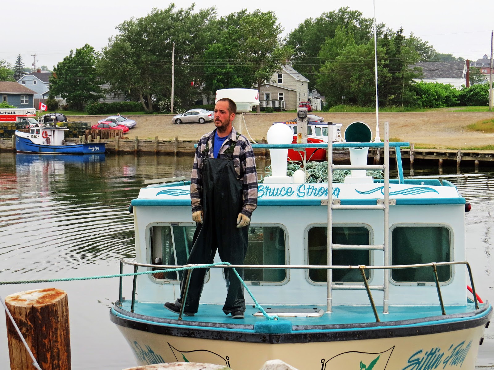 A Cape Breton, Nova Scotia, Photo Gallery Glace Bay Harbour, Both