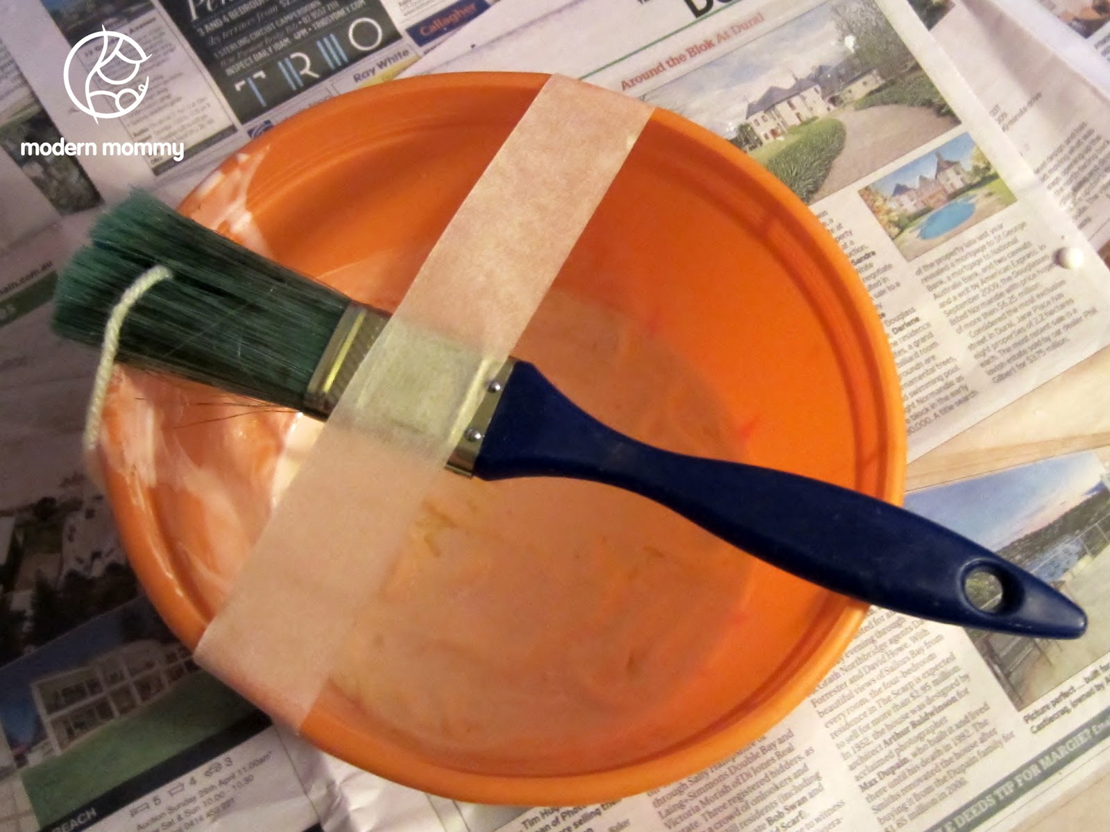 Modern Mommy Make it Monday Yarn Ball Mobile