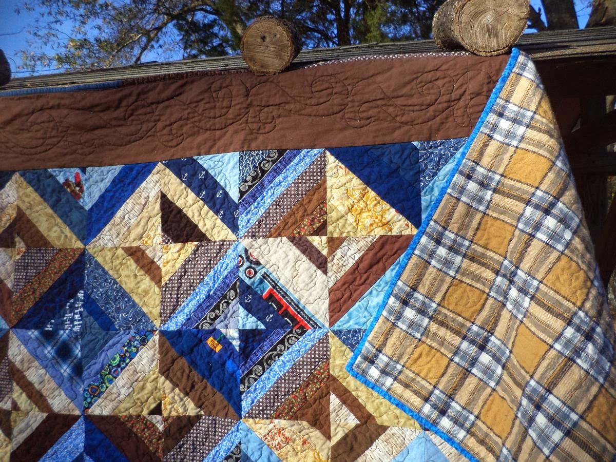 Kat & Cat Quilts The First Scrappy Strings Quilt