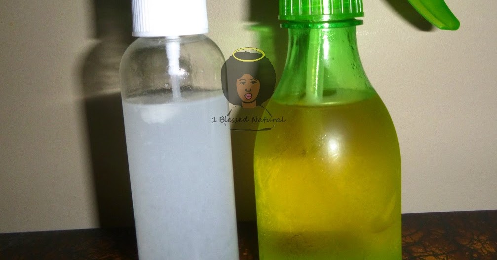 What's in My Natural Hair Spray Bottles?