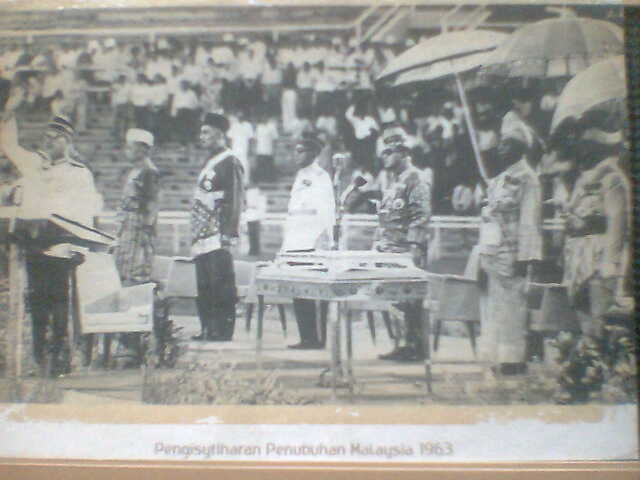 pengisytiharan penubuhan malaysia 1963