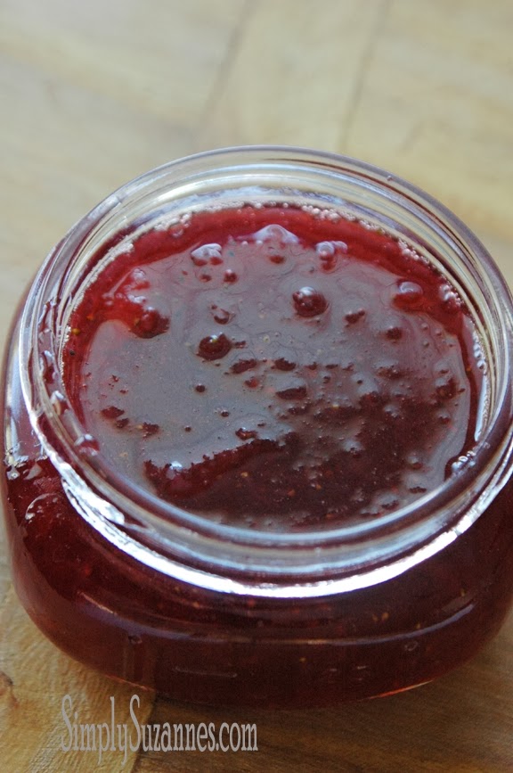 Simply Suzanne's AT HOME strawberry vanilla bean jam . . . remembering