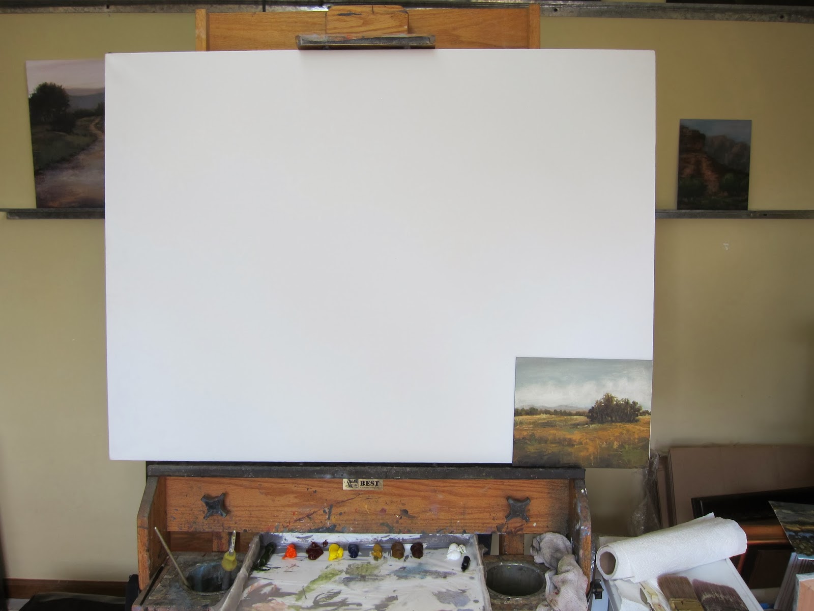 Jane Hunt Painting Blog Step By Step Oil Painting Demonstration