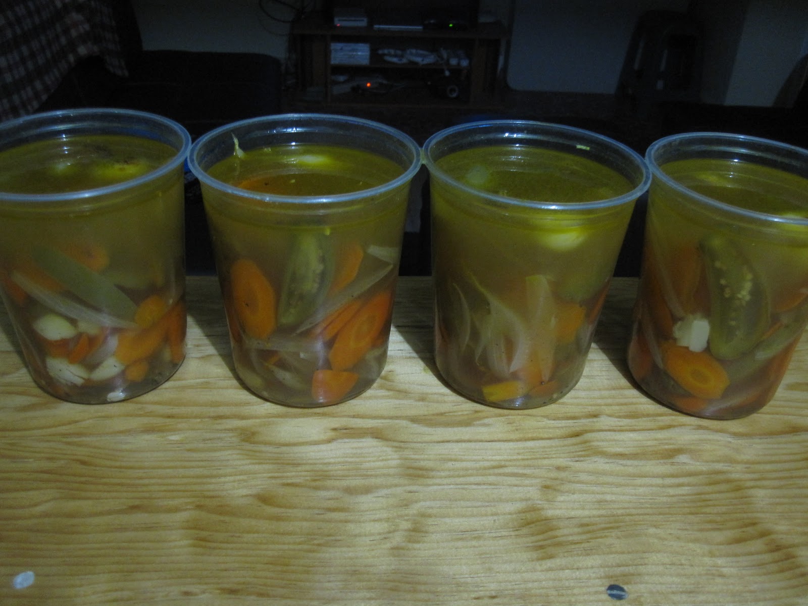 La Gringa Cocina Chiles in Vinegar