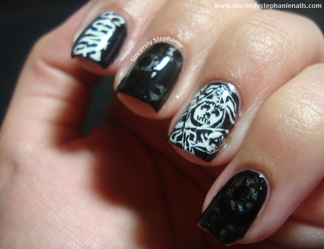 sons of anarchy nail art