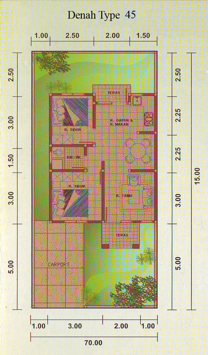 Download Taman Rumah Minimalis Type 45 Pics