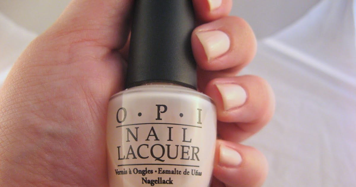 The Lacquered Nerd OPI Bubble Bath