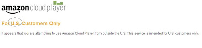 Cloud-Player only for U.S.