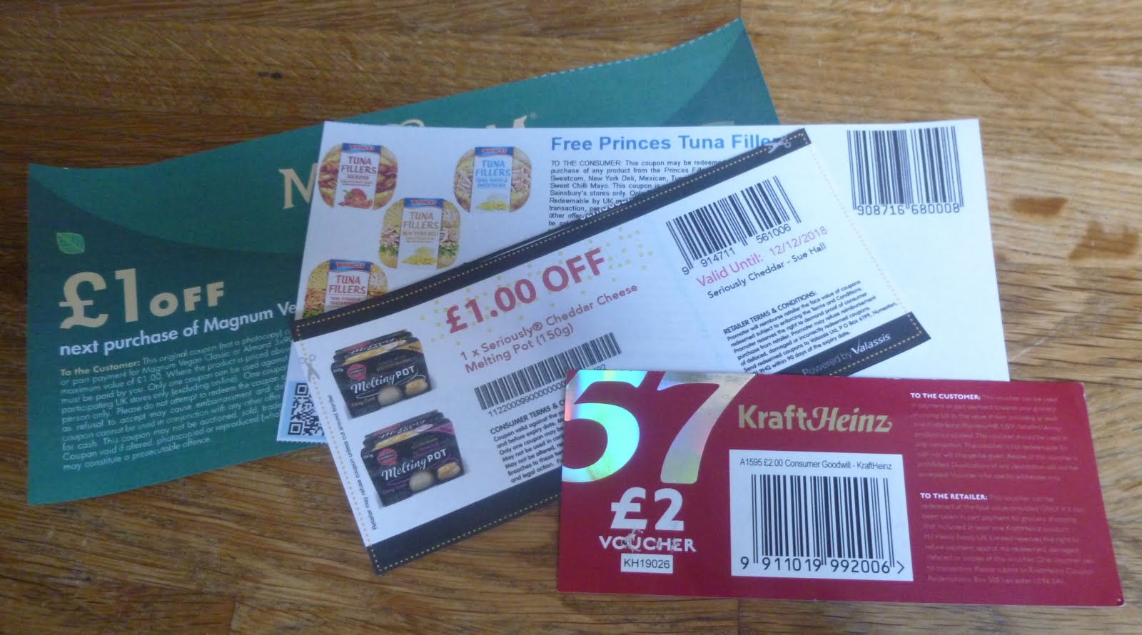 Challenge Three - Freebies, Vouchers and Coupons