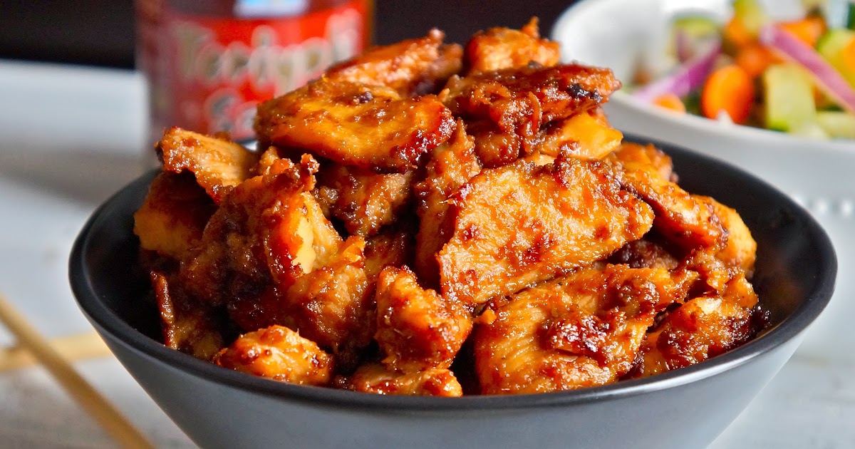 Chicken ginger teriyaki