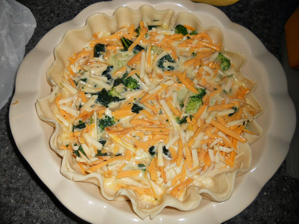 Farm Fresh Vegetable Quiche Meatless Mondays HezziD's Books and Cooks