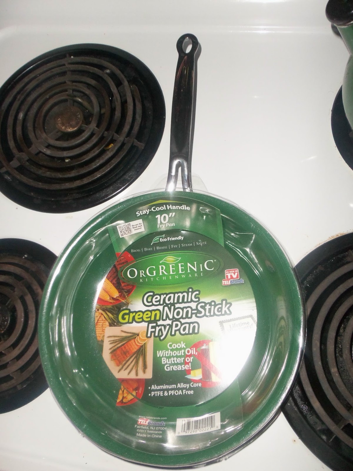 OrGreenic Ceramic Frying Pan Review and Giveaway Luv Saving Money