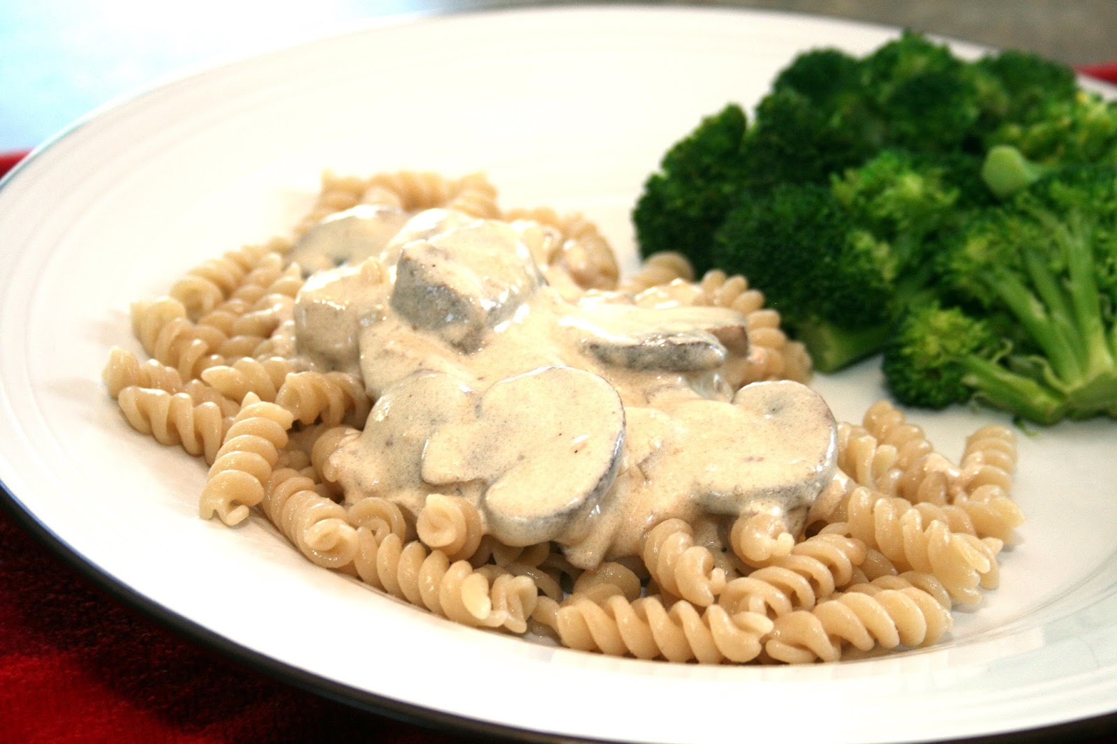 Lazy Gluten Free Beef Stroganoff with Leftover Steak