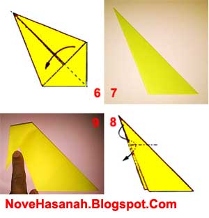 Nove Hasanah Cara Membuat Origami Burung Merak