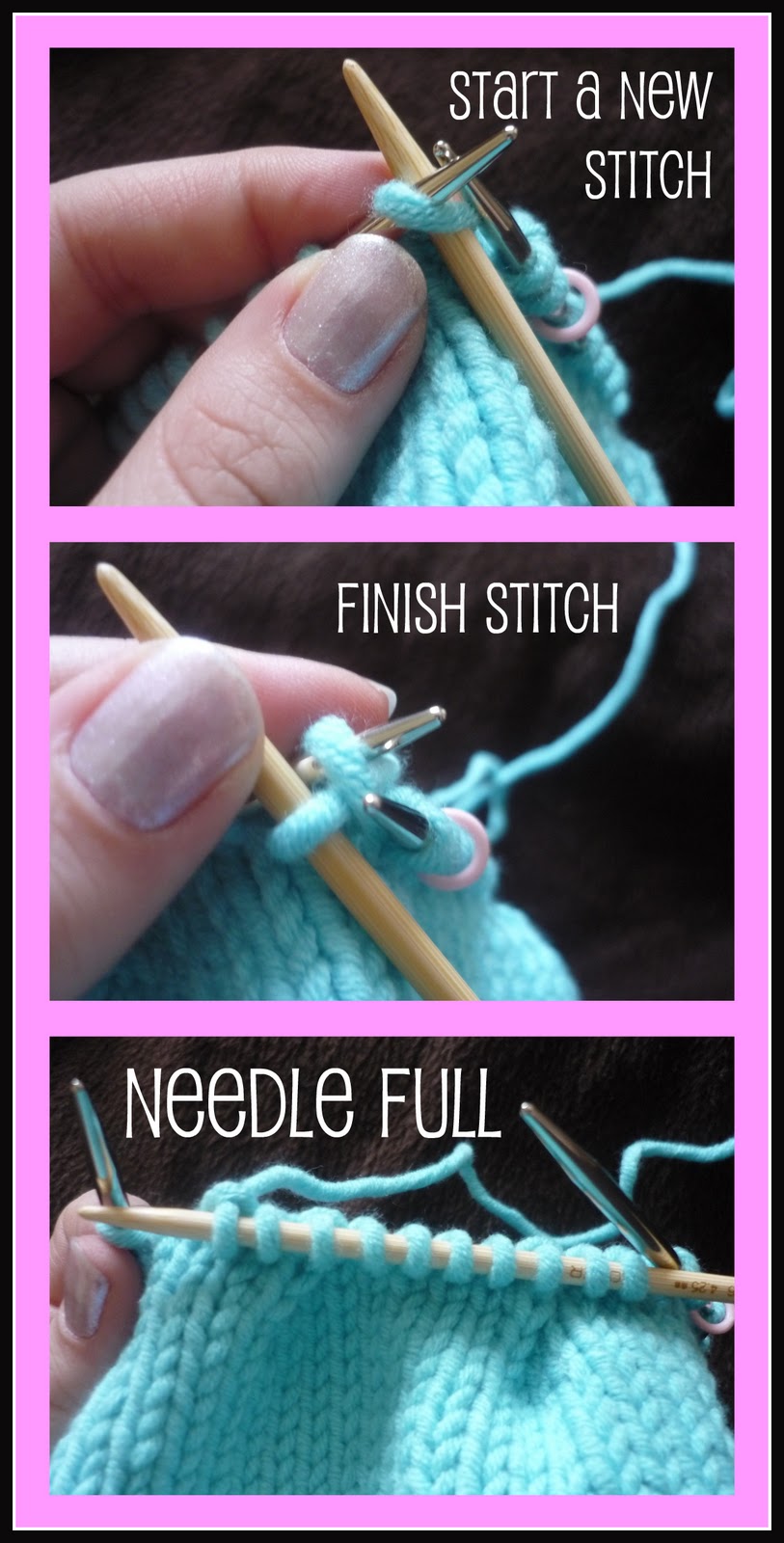 Snips & Spice Knitting 201 {DoublePointed Needles}