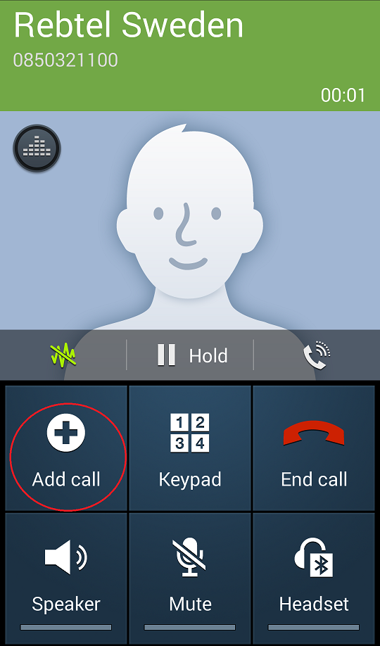 Making Conference / Group call Using Rebtel Code & Conquer