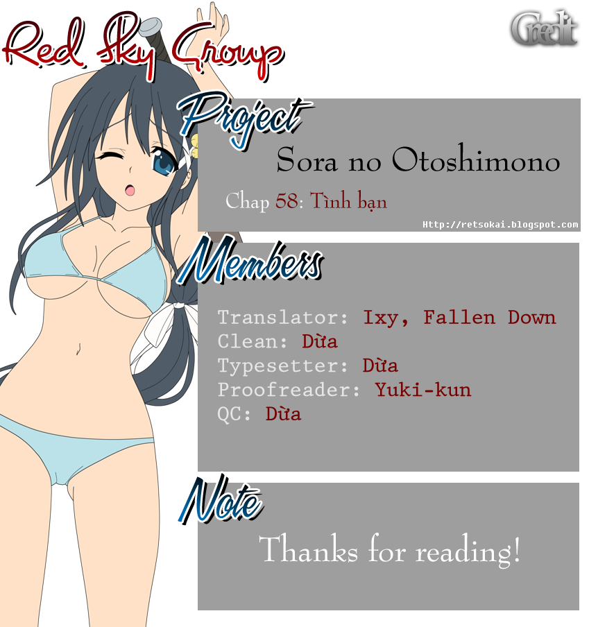 Sora no Otoshimono chap 58