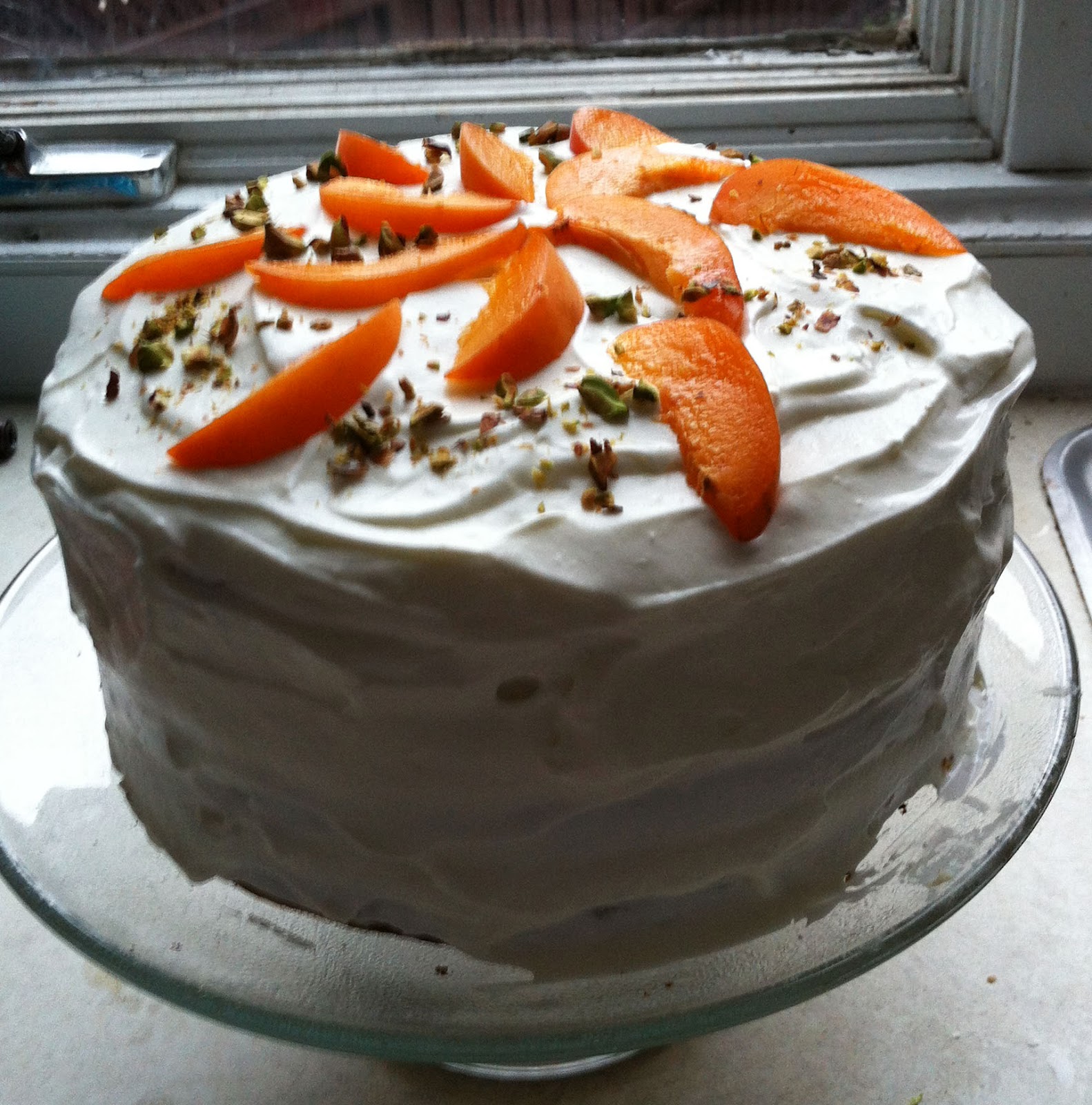 Eat, Run, Read Cake of the Week Pistachio Apricot Cake with