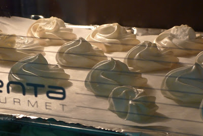 rose meringues
