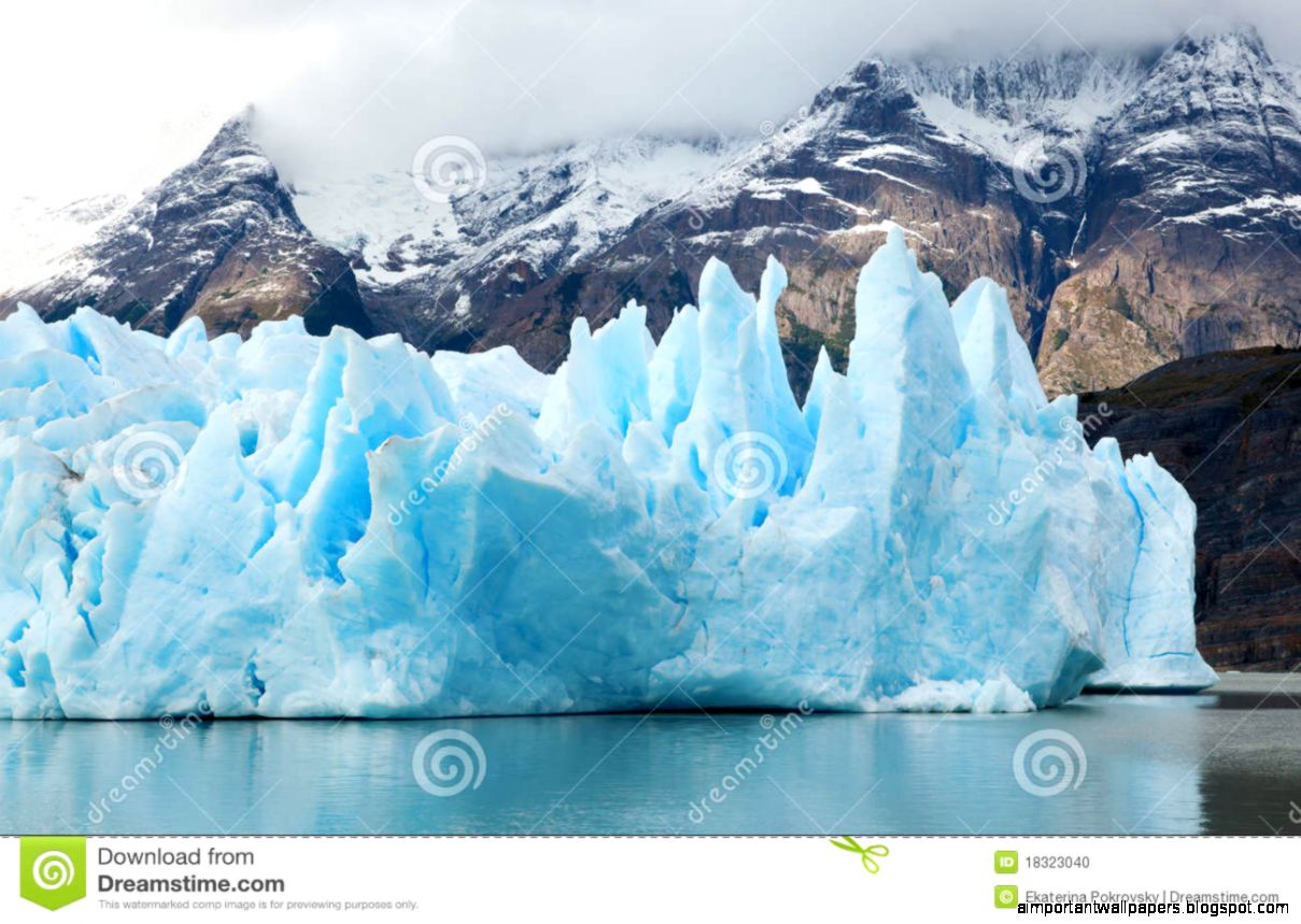 Blue Icebergs And Snowy Mountains Stock Photo Image 18323040 Blue Icebergs And Snowy Mountains Stock Photo Image 18323040