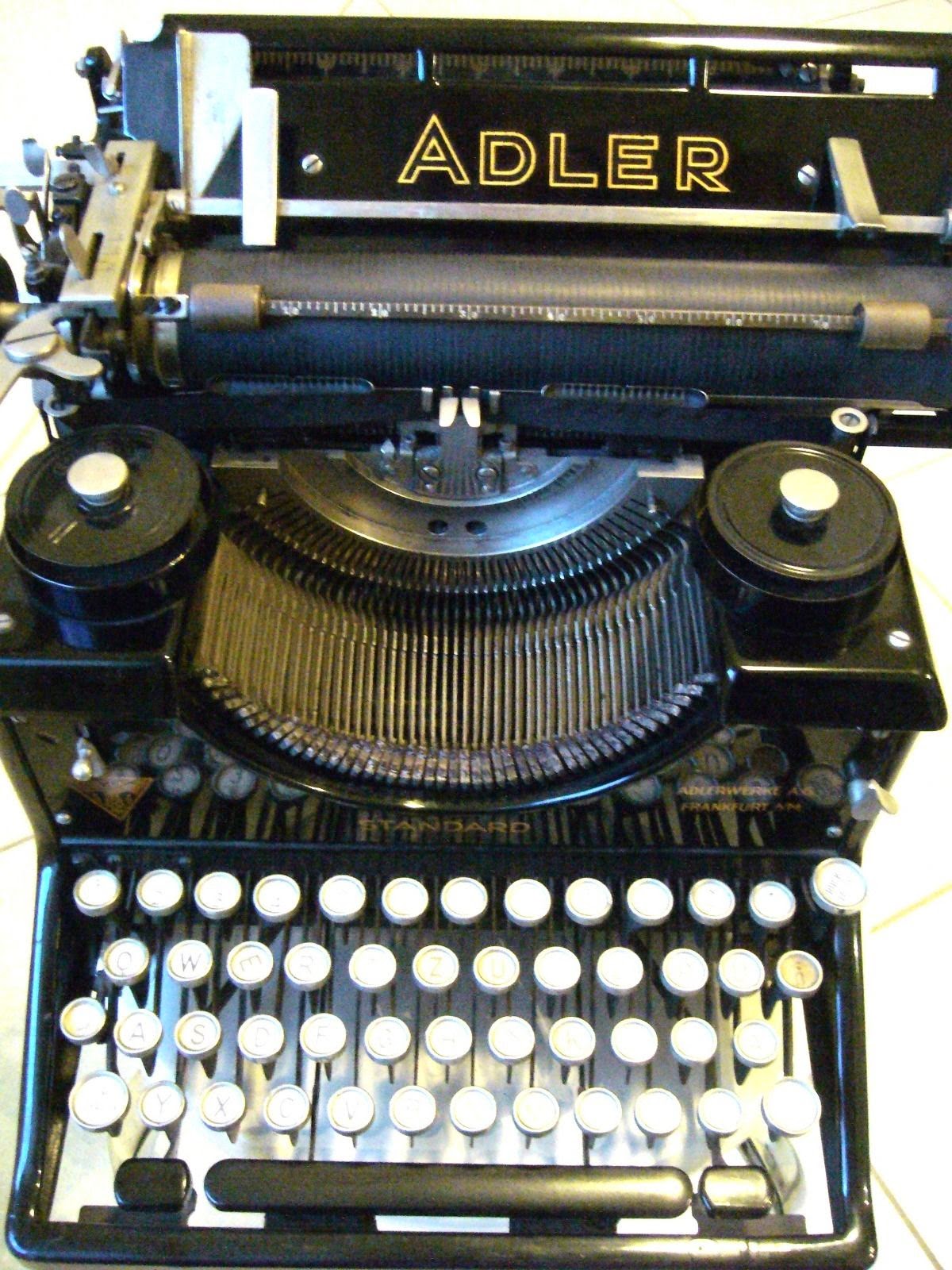 oz.Typewriter The Adler Portable Typewriter That's a Triumph, and One