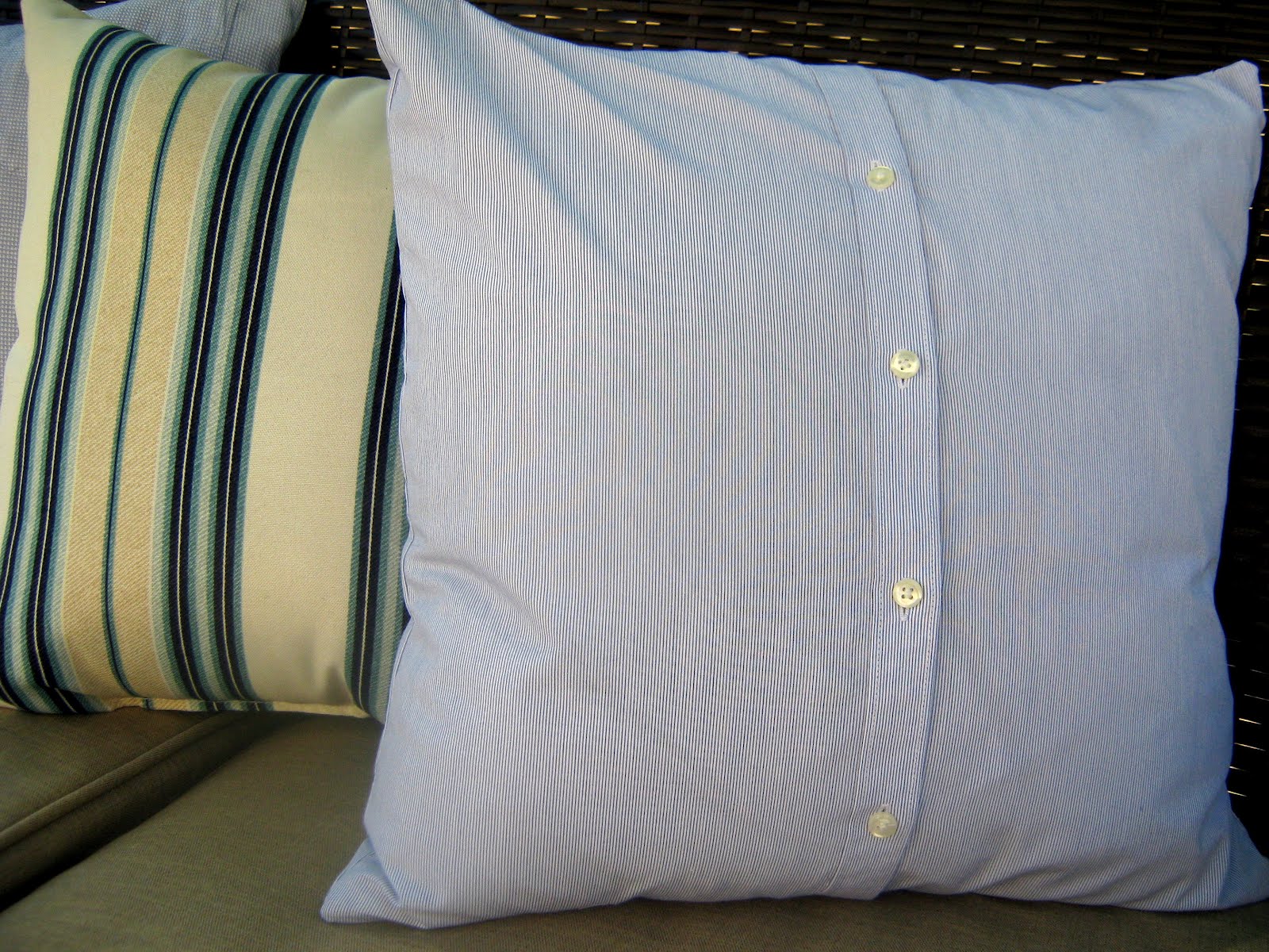 Home Made Modern Men's Shirt Pillows