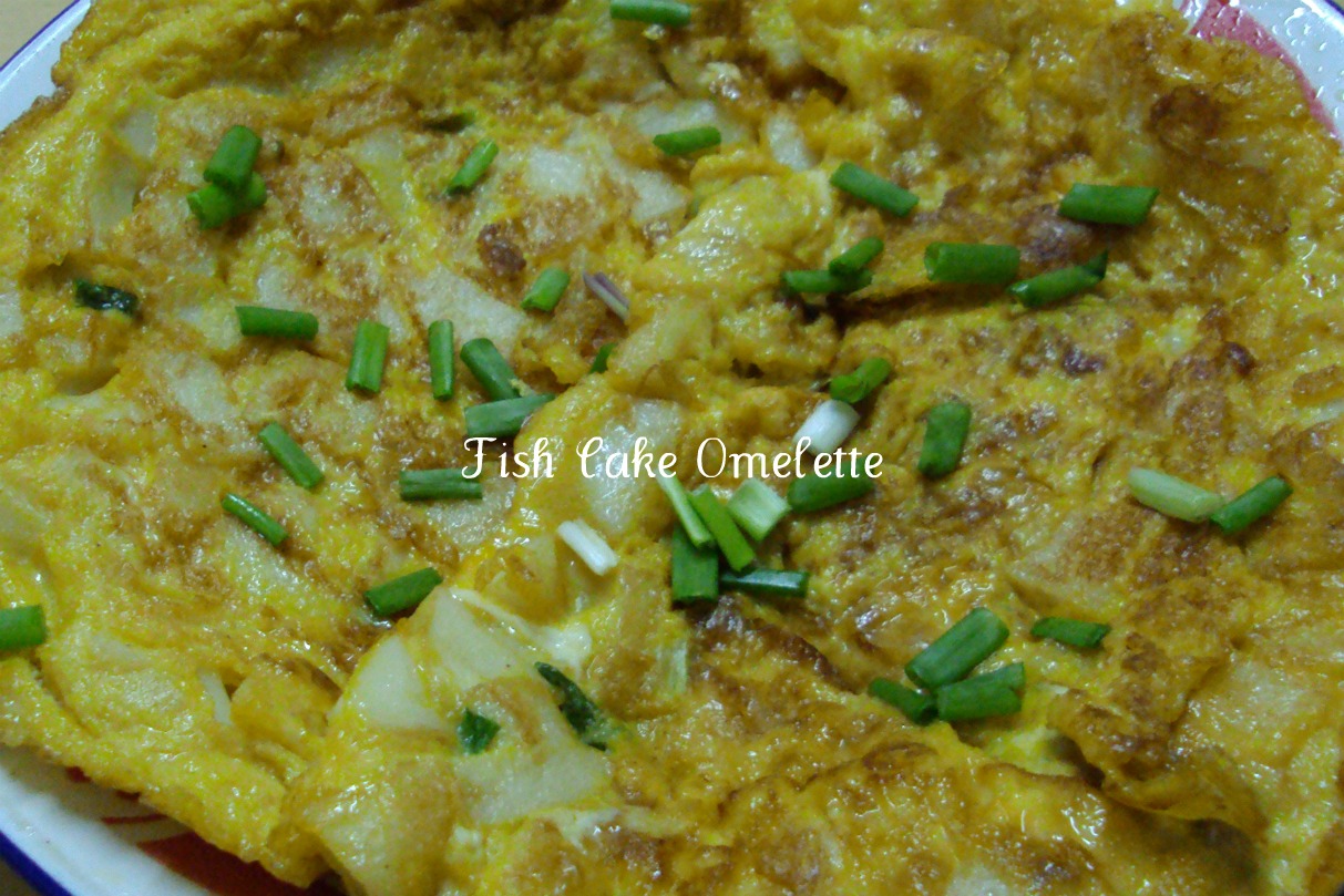 Fish Cake Omelette
