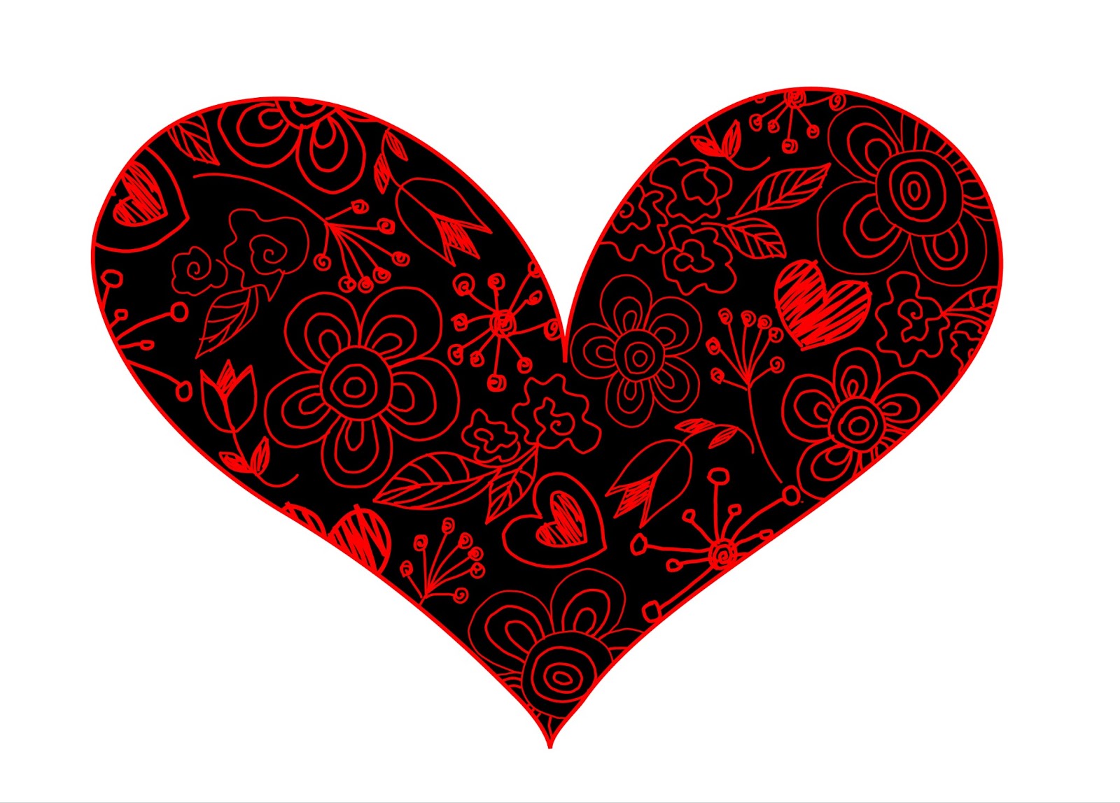 Retro valentine heart image FUNNY WALLPAPER: Valentines Day Clip art images and Pictures