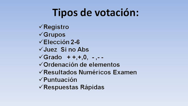 votacion electronica