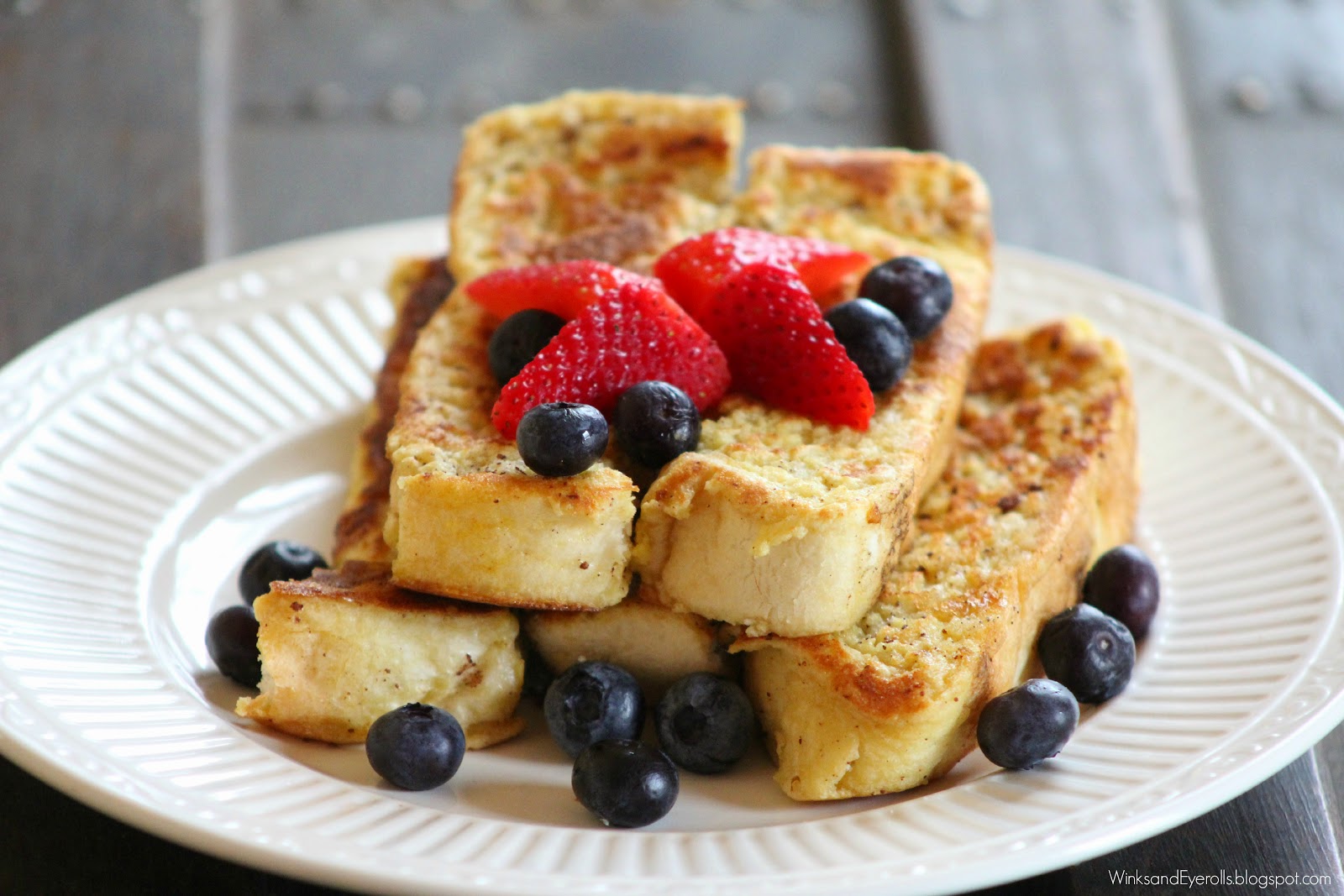 Beautifully Candid Homemade French Toast Sticks