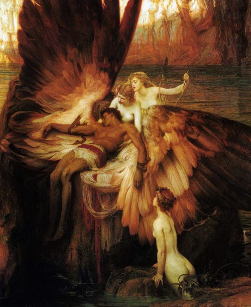 Herbert James Draper (1863-1920) Lament for Icarus