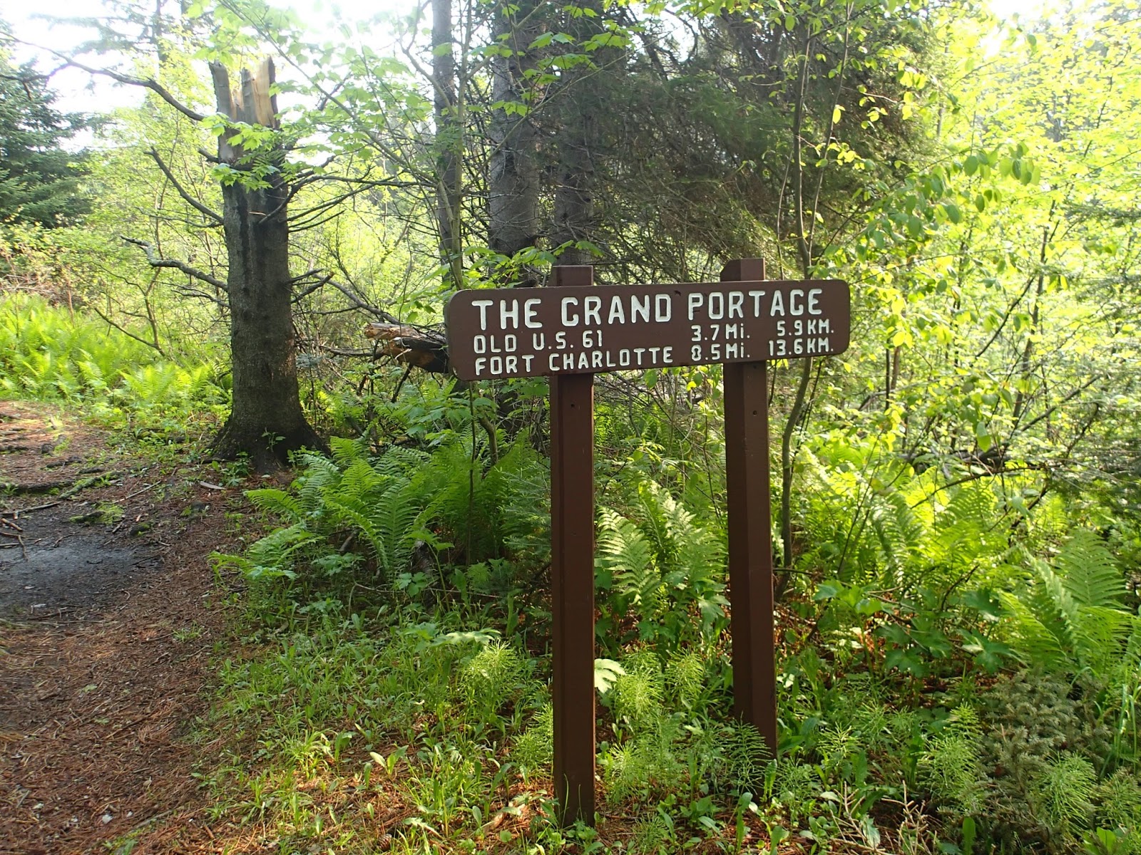 Reports The Grand Portage Trail
