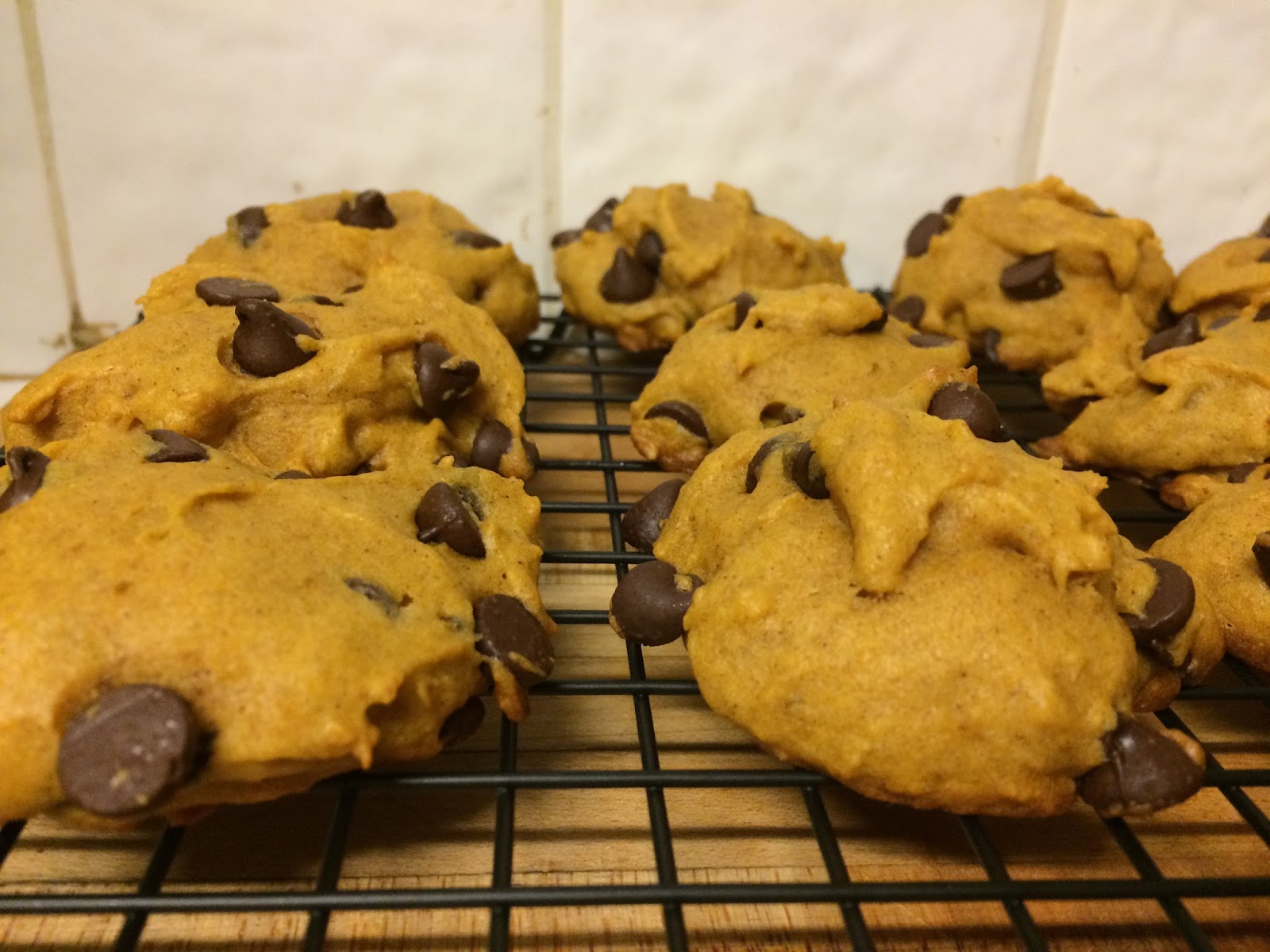 Ever So Sweet Pumpkin Chocolate Chip Cookies (Dairy Free)