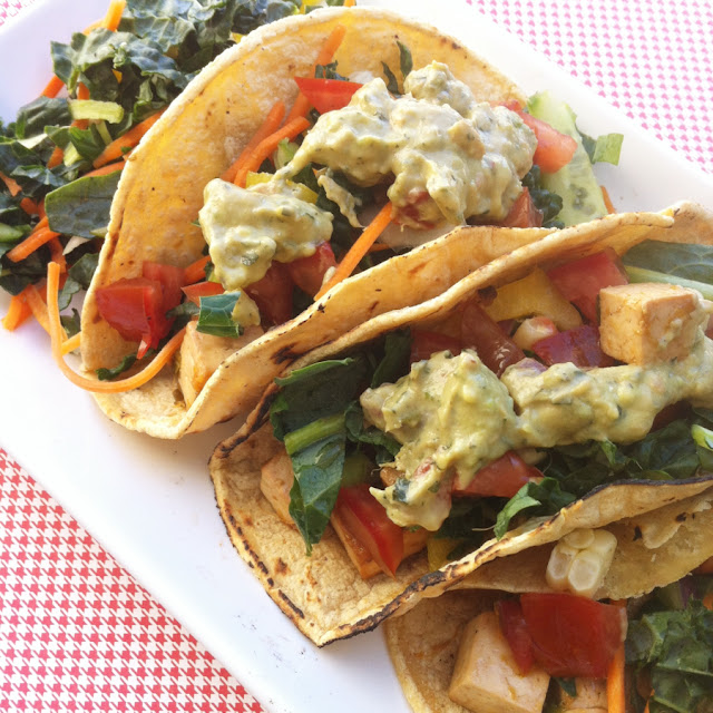 A Simply Raw Life TOFU TACOS WITH AN ASIAN KICK
