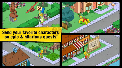 The Simpsons Tapped Out 4.5 Apk Mod Full Version Data Files Download Free Donuts-iANDROID Games