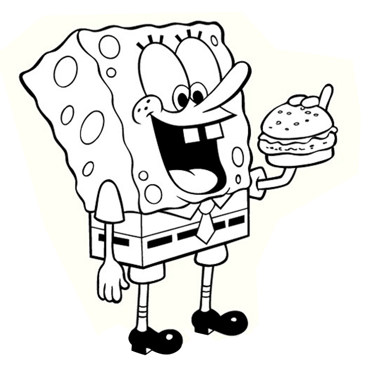 Sketsa Spongebob