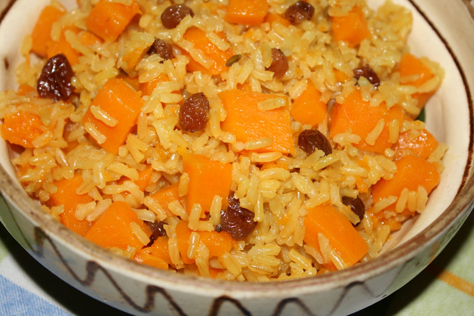 Orez dulce cu dovleac