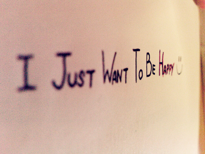 I Just Want To Be Happy Again Quotes. QuotesGram