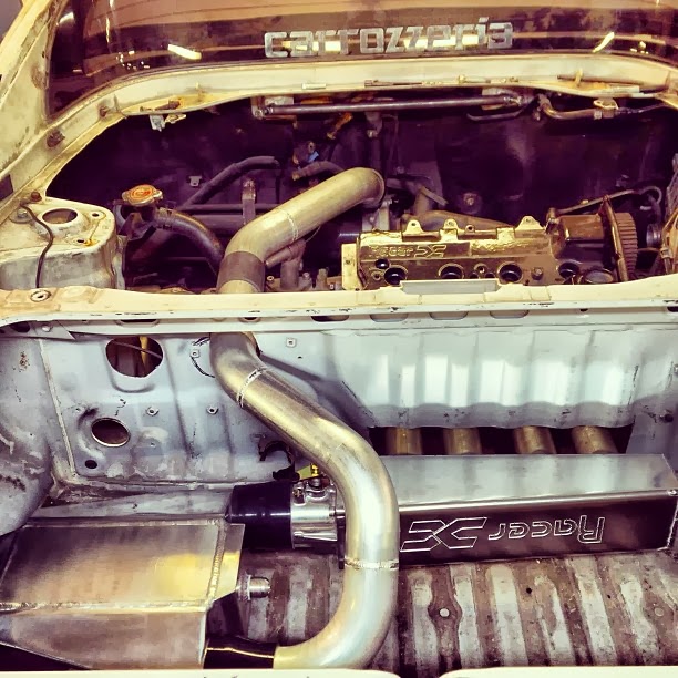 Racer X Fabrication Custom A2W Intercooler Setup