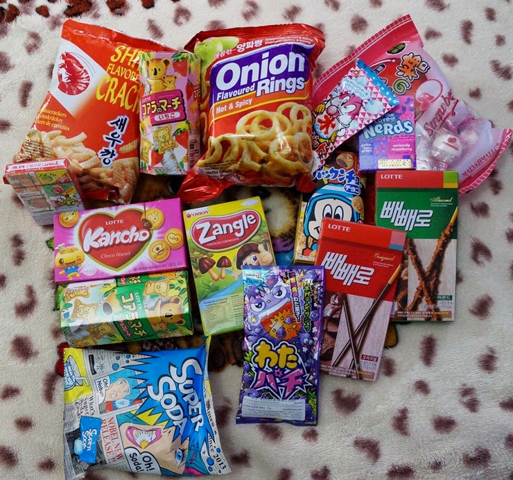 Luna Makes Provando guloseimas da Liberdade/Docinhos Japones