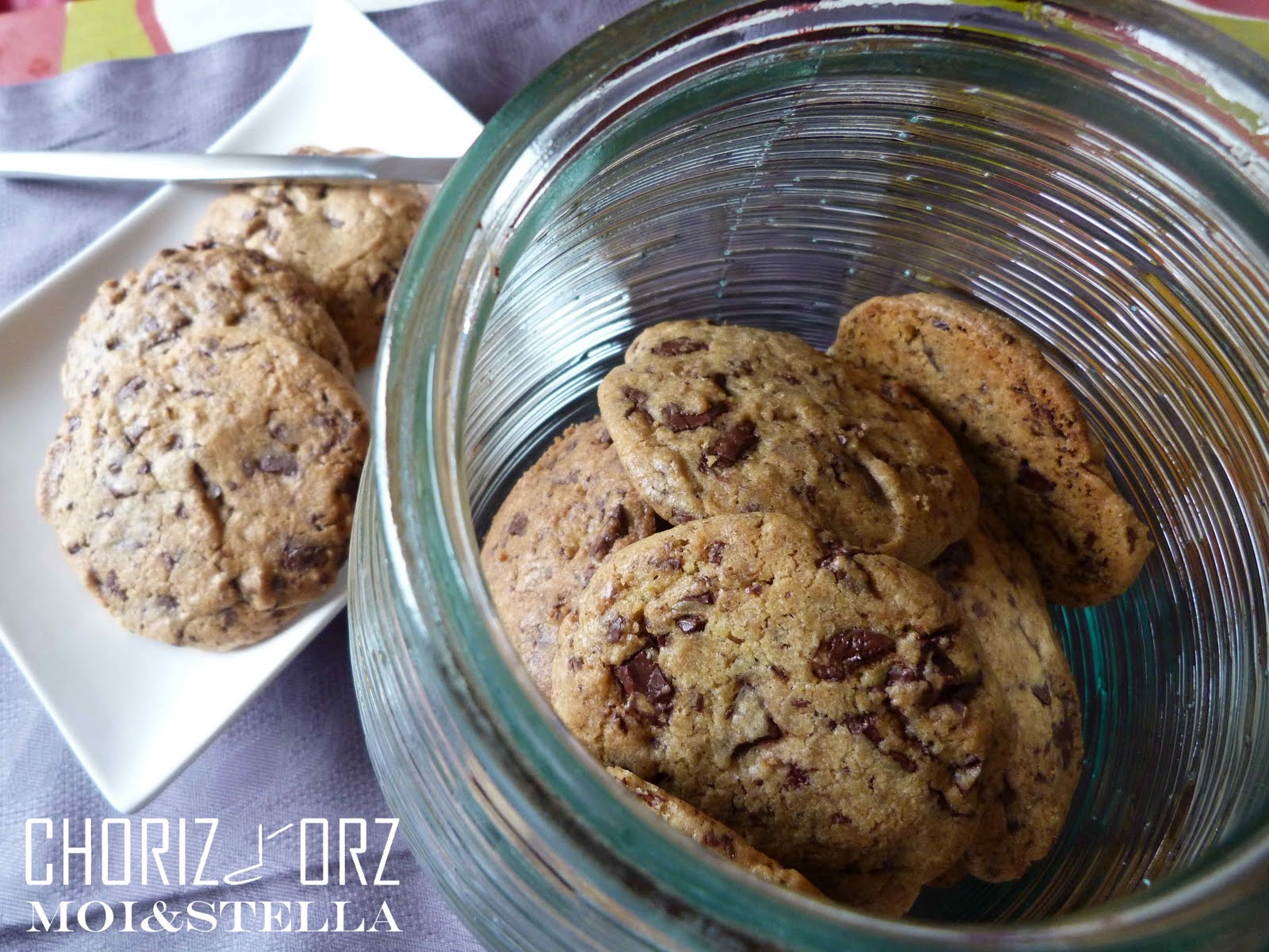Cookies de chocolate. Receta de Nigella Lawson Choriz d´orz