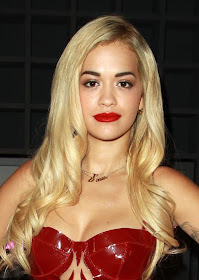 Rita Ora Hot in Red Dress at 2013 Sony Xperia Access Launch Party