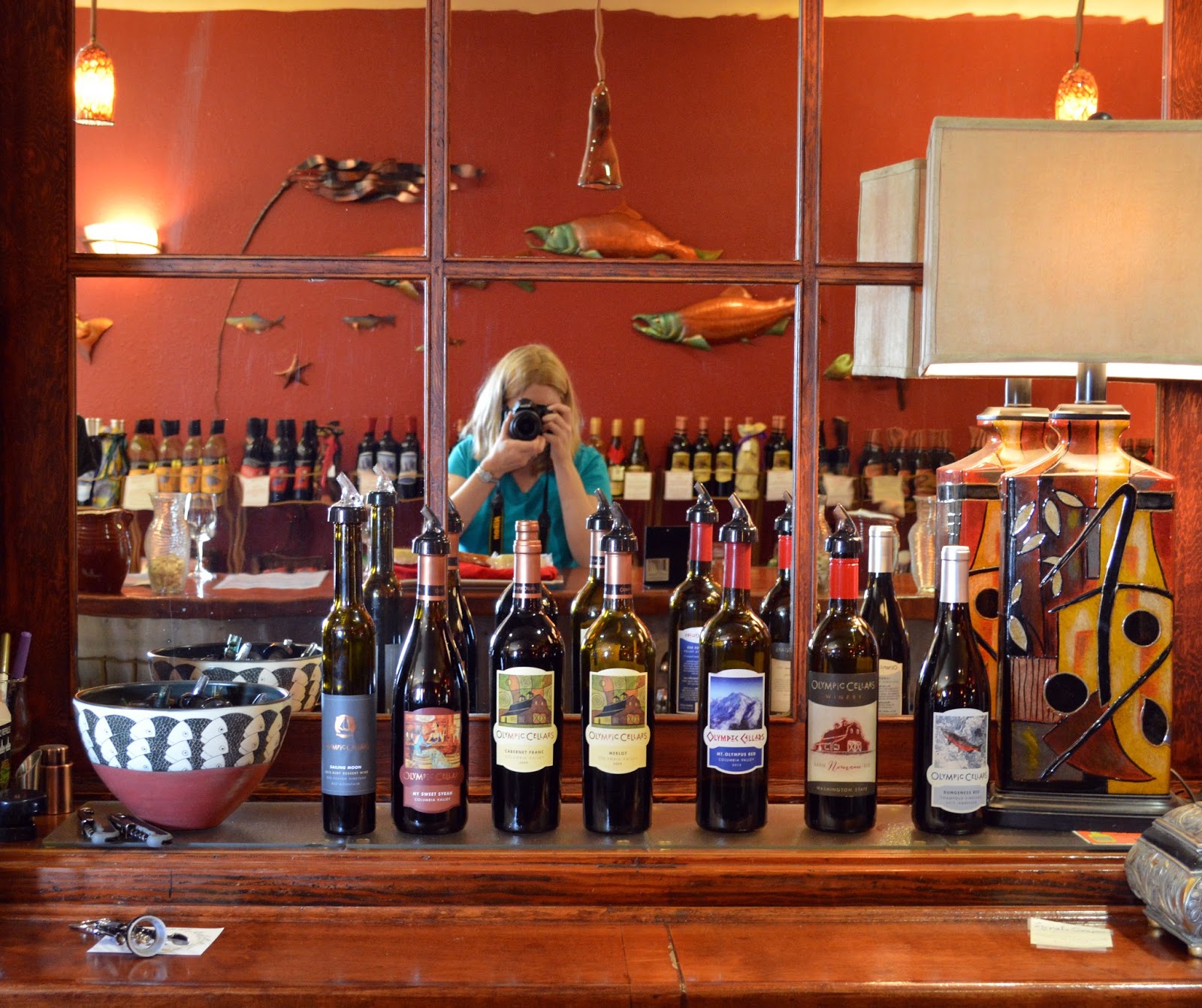 Wine Tasting at Olympic Cellars