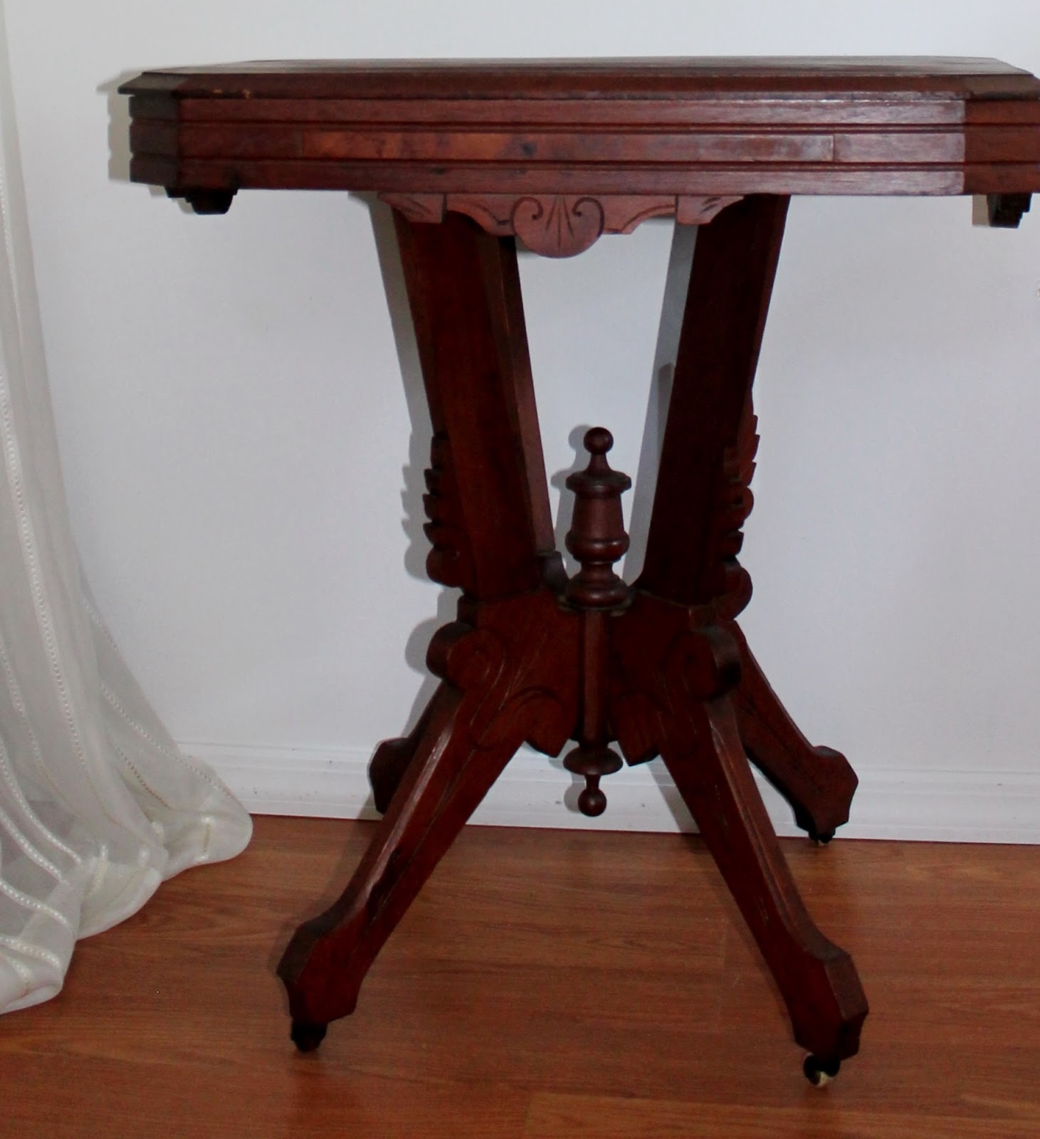 Carved Antique Table Love My Simple Home