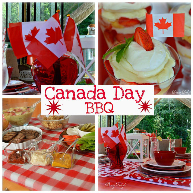 Dining Delight Canada Day BBQ
