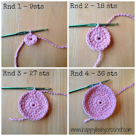 Happy Baby Crochet: Crochet Baby Beanie Hat Pattern & Tutorial
