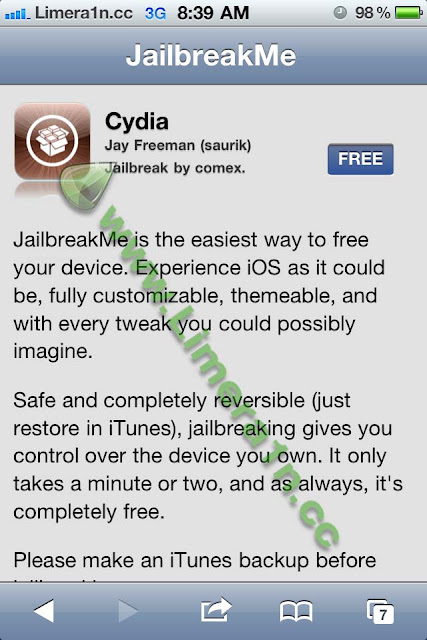 Jailbreak iPod Touch 3G/4G, iPhone 3GS/4, iPad 1/2  iOS 4.3.3 / 4.3.2 / 4.3.1 / 4.3 [JailbreakMe ] Jailbreakme+3.0+copy