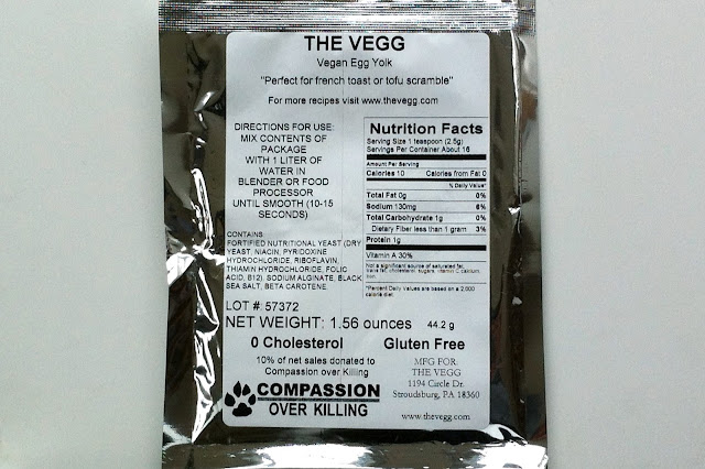 Vegg vegan egg yolk packet